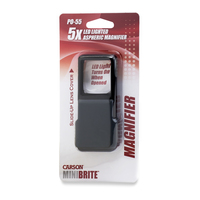 Carson MiniBrite Vergrößerungsglas 5x Schwarz