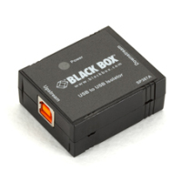 Black Box SP387A limitador de tensión Negro 1 m