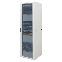 Intellinet Network Cabinet, Free Standing (Standard), 42U, Usable Depth 123 to 573mm/Width 703mm, Grey, Assembled, Max 1500kg, Server Rack, IP20 rated, 19", Steel, Multi-Point D...