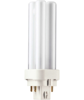 Philips MASTER PL-C 4P lámpara fluorescente 10 W G24q-1 Blanco cálido