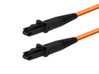 Microconnect FIB410007 cavo a fibre ottiche 7 m MTRJ MT-RJ OM1 Arancione