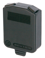 Neutrik SCDX socket safety cover Black 1 pc(s)