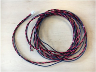 Cisco IR829-DC-PWRCORD cable de transmisión Negro, Rojo 3,81 m