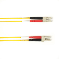 Black Box LC-LC 3-m kabel optyczny 3 m OM2 Żółty