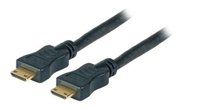 Microconnect HDM19C19C2 HDMI kabel 2 m HDMI Type C (Mini) Zwart
