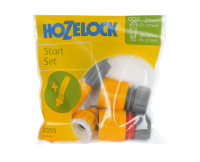 Hozelock 2355 pistola de pulverización de agua o boquilla Boquilla de lavado PVC Gris, Amarillo