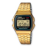 Casio A159WGEA-1EF watch Wrist watch Gold, Silver