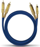 OEHLBACH 2036 Audio-Kabel 3 m 2 x RCA Blau