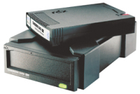 Overland-Tandberg RDX Internal bare drive with 80 GB Cartridge, black, S-ATA interface Disco di archiviazione Cartuccia RDX