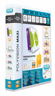 Elba Maxivision ringband A4 Multi kleuren