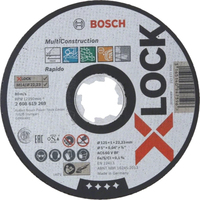 Bosch X-LOCK MULTI CONSTRUCTION Corte del disco