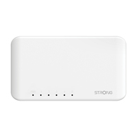 Strong SW5000P switch di rete Gigabit Ethernet (10/100/1000) Bianco