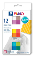Staedtler FIMO 8023 C Modellierton 300 g Gemischte Farben