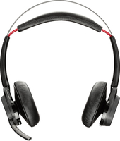 POLY Voyager Focus UC Kopfhörer Kabellos Kopfband Büro/Callcenter Bluetooth Schwarz