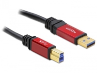 DeLOCK 5.0m USB 3.0 A-B kabel USB 5 m USB 3.2 Gen 1 (3.1 Gen 1) USB A USB B