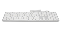 LMP 24203 keyboard USB Swiss Silver