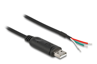 DeLOCK 64242 video kabel adapter 0,5 m USB Type-A RS-485 Zwart