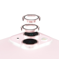 PanzerGlass ® Hoops™ Kameraschutz iPhone 15 | 15 Plus | Rosa