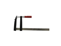 Toolland VT3601 serre-joints Fixation F 20 cm Acier inoxydable, Noir, Rouge