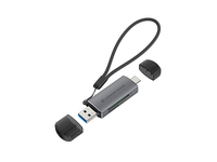 Conceptronic BIAN05G 2-in-1 Dual Plug Kartenleser USB 3.0, SD/MicroSD 3.0, UHS-I