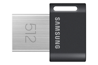 Samsung MUF-512AB USB flash meghajtó 512 GB USB A típus 3.2 Gen 1 (3.1 Gen 1) Fekete, Rozsdamentes acél