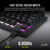 Corsair K60 PRO TKL keyboard Gaming USB QWERTY Nordic Black