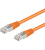 Goobay 95538 networking cable Orange 1.5 m Cat5