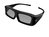HP XC554AA#ABB stereoscopic 3D glasses Black