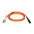 Tripp Lite N314-01M InfiniBand/fibre optic cable 1 M MT-RJ 2x LC OFNR Fekete, Szürke, Narancssárga