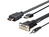 Vivolink PROHDMIMVGA1 Videokabel-Adapter 1 m HDMI+VGA+USB+3.5mm HDMI+VGA (D-Sub) +USB+3.5mm Schwarz
