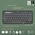Logitech Pebble 2 Combo keyboard Mouse included RF Wireless + Bluetooth QWERTY US International Graphite