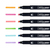 Tombow MONO edge marker 6 pc(s) Fine/Bullet tip Multicolour