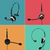 GEQUDIO WA9005 headphones/headset Wired Head-band Office/Call center Black