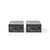 Nedis VREP3450AT audio/video extender AV-zender & ontvanger Antraciet