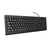 Trust TK-150 teclado USB QWERTY Nórdico Negro