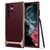 Spigen Neo Hybrid mobiele telefoon behuizingen 17,3 cm (6.8") Hoes Bordeaux rood, Goud