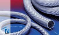 PVC-Spiral-Absaugschlauch, 350 mm, grau AIRDUC® PVC 345, mit eingegossener Stahldrahtspirale,