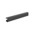 Goulotte passe-câbles verticale de bureau, 35 cm, Noir