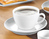 Cappuccino-Tasse BISTRO, Inhalt 0,30 ltr., mit Untertasse, Porzellan, UNI
