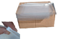 LDPE Schiebeverschlußbeutel, 360x250x0,075mm, transparent, 1000 Stück