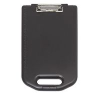 Clipboard A4 plastic with pocket, wide