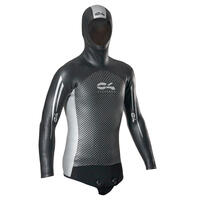 Men's Jacket Sideral 3mm C4 Carbon For Freediving - L .