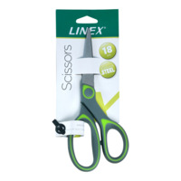 Linex Universalschere aus Edelstahl 17,5 cm grau-grün