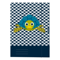 Sammelmappe, Zeichnungsmappe Sammelmappe A4 Cute Animals Turtle , Karton, 350 g/m², A4, Farbkombinationen, Cute Animals Turtle