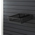 Cratebox „Tray“ / Warenschütte / Box für Lamellenwandsystem / Körbchen aus Kunststoff | fekete