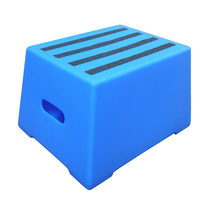 Heavy Duty Safety Steps & Mounting Block - One Step - Blue
