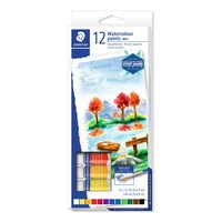Aquarellfarben karat® 8880 Kartonetui mit 12 sortierten Farben