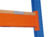 Spanplatten-Ebene für Palettenregal, für Holmtiefe 50 mm, 800 x 3600 x 38 mm (HxBxT), aufgelegt, inkl. Zentrierblechen