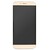 Huawei Ascend G8 LCD mit Rahmen Gold
