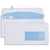 GPV Boîte de 500 enveloppes imprimables vélin Blanc 80g DL 110x220mm auto-adhésives avec fenêtre 45x100mm